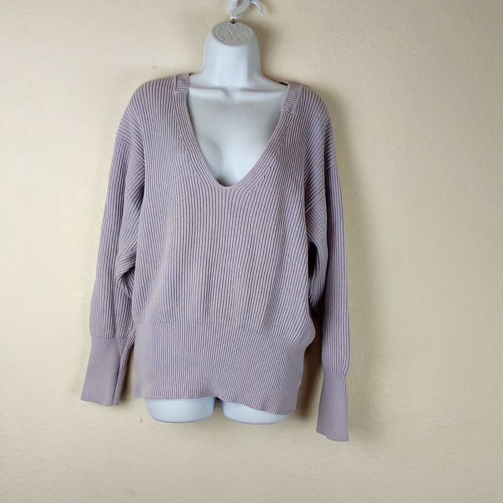Free People Allure Ribbed  sweater - Picture 2 of 9